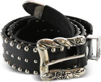 Enfants Riches Deprimes studded-ornate buckle belt - men - Calf Leather - 95 - Black