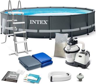 OEM Piscina De Jard&iacute;n Con Estructura 488 X 122 Cm 12 En 1 Intex 26326