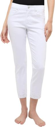 Angels Dames, Jeans, Wit, Maat: XS