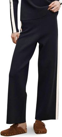 Veronica Beard Jenkins Knit Pants in Dark Navy at Nordstrom, Size X-Large