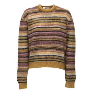 Isabel Marant Morine Striped Brushed Pullover