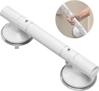 OEM Barra Apoyo Ba&ntilde;o 35 Cm, Barra Apoyo Ba&ntilde;era, Barra Apoyo Ducha, Barra Apoyo Seguridad, Asa / Barra Apoyo Pared / Ducha / Inodoro, Blanca, 1 Pieza