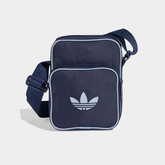 adidas Sporttasche ADIDAS ORIGINALS ADICOLOR CLASSIC SMALL ITEM, Damen, blau (night indigo), Obermaterial: 100% Polyester, Taschen Sporttasche, aus Polyester