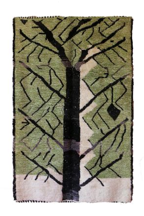 AFK Living Alfombra bereber marroqu&iacute; de pura lana 168 x 260 cm