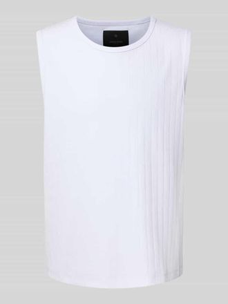 Jack & Jones Tanktop in Ripp-Optik Modell BLACHUCK in Weiss, Gr&ouml;&szlig;e S