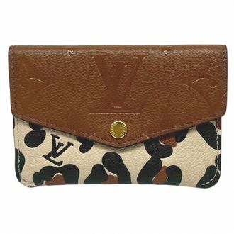 Louis Vuitton Monogram Empreinte Brown Monogram Empreinte Coin Purse/Coin Case (Pre-Owned)