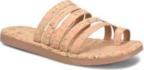 Korks Marisol Toe Loop Slide Sandal in Cork at Nordstrom Rack, Size 11