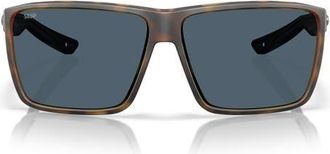 Costa Rincon II 64mm Sunglasses in Matte Tortoise /Gray at Nordstrom