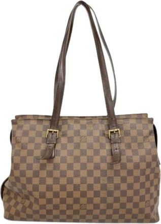 Louis Vuitton Pre-owned Tote Bags, female, Brown, Size: ONE SIZE Pre-owned Chelsea Tote Bag