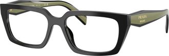 Prada Glasses, unisex, Black, Size: 55 MM PR D05V Cateye Frame