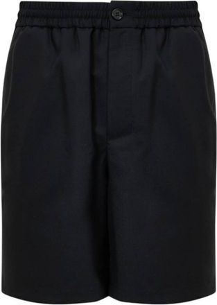 Ami Elasticated Waist Wool Shorts