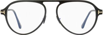 Tom Ford TF5972-B Magnesium Pilot Eyeglasses - Black