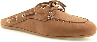Sperry Top-Sider Slimboat Leather Womens Tan Mules - Size UK 7
