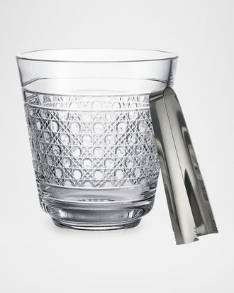 Waterford Opulence Crystal Ice Bucket and Tongs