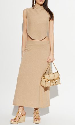 Cult Gaia Top Romma, Womens, Beige