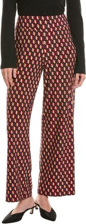 Anne Klein High-Rise Palazzo Pant