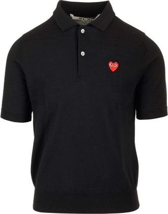 Comme Des Gar&ccedil;ons Truien - Heren - Ronde hals truien - Zwart - M - Truien & Vesten