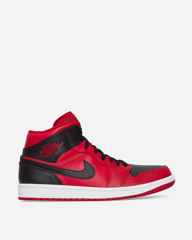 Air Jordan 1 Mid Sneakers Gym Red / Black