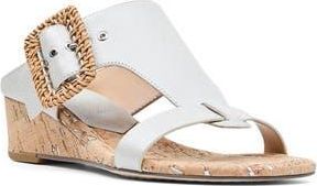 Donald J Pliner Vine Wedge Sandal in Silver at Nordstrom Rack, Size 7.5