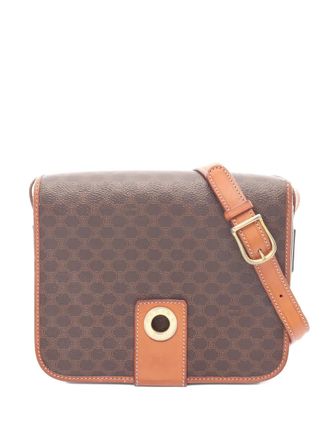 Celine Borsa a spalla Macadam anni 2000 - Marrone