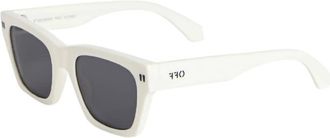 Off-white Unisex Black Square Sunglasses OERI13XVALDEZ 0107