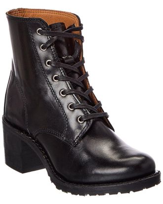 Frye Sabrina 6G Lace-Up Leather Boot