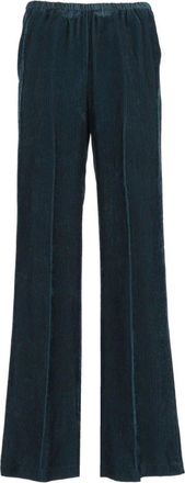 Forte_Forte Two-tone Jade Broeken - Dames - Wijde Broeken - Groen - S - Broeken