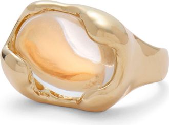 LADY GREY Quartz Cove Ring in Gold at Nordstrom, Size 7