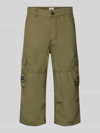Camel Active Capri-Bermudas mit Cargotaschen in Oliv, Gr&ouml;&szlig;e 33