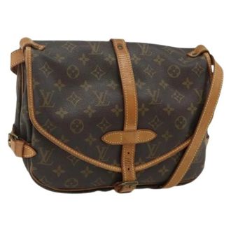 Louis Vuitton Pre-owned Cross Body Bags, female, Brown, Size: ONE SIZE Pre-owned Monogram Canvas Crossbody Bag