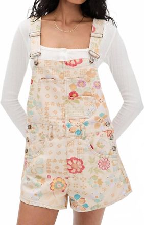 Free People Ziggy Printed Shortall In Sun Drenched Combo