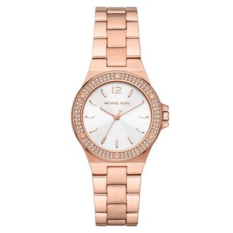Michael Kors Ros&eacute;gouden Damesmode Horloge - Dames - Horloges - Roze - ONE Size - Accessoires