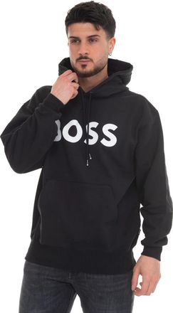 HUGO BOSS Oversized Hoodie - Heren - Hoodies - Zwart - XL - Katoen - Hoodies & sweatvesten