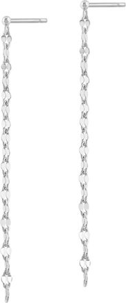 Electric Picks Womens Harley Earrings In Silver