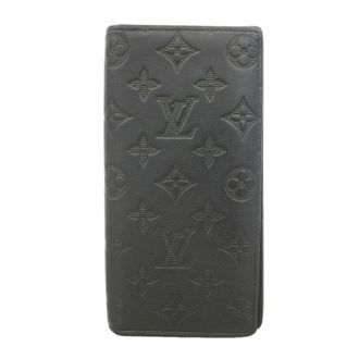 Louis Vuitton Black Long Wallet (Bi-Fold) (Pre-Owned)