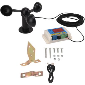 OEM Estaci&oacute;n Meteorol&oacute;gica Profesional, Sensor De Viento, Alarma De Velocidad Del Viento, Gr&uacute;a Torre, Alarma Digital De Velocidad Del Viento, Dispositivo 