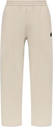 Moose Knuckles Rechte broek sweatpants - Heren - Sweatpants - Beige - L - Katoen - Broeken
