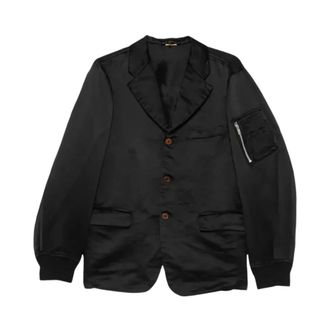 Comme Des Gar&ccedil;ons J011 Jacket - Heren - Jassen - Zwart - Maat: M Leer
