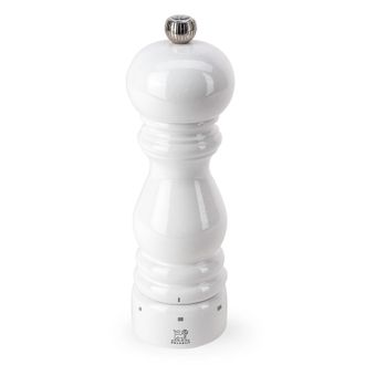 Peugeot Paris uSelect 7 Inch White Lacquer Salt Mill