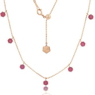 Graziela Pink Sapphire Floating Necklace at Nordstrom