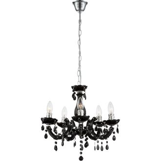 Globo Lighting L&aacute;mpara Colgante - Cuimbra Ii - Negro - Metal - &Oslash; 44cm - - Globo