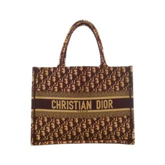 Dior Pre-owned Book Tote Medium Canvas Tote Bag - unisex - Dior Vintage - Vintage Tote Bags - Multicolor - ONE SIZE - Pre-owned