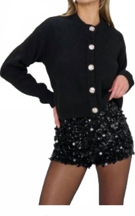 Show me your Mumu Maggie Cardigan In Black