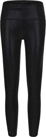 Biba Dameslegging met hoog kruis en Move-patroon (Zwart)