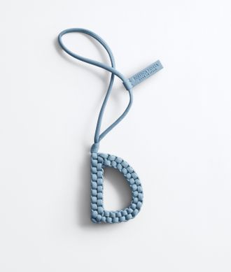 Bottega Veneta Letter D Charm - Blue - Unisex