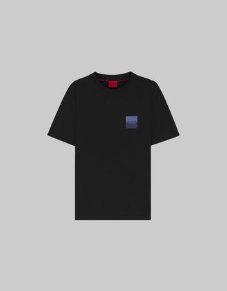 HUGO BOSS Mens HUGO Dapusi T-Shirt, Black - Size: 38