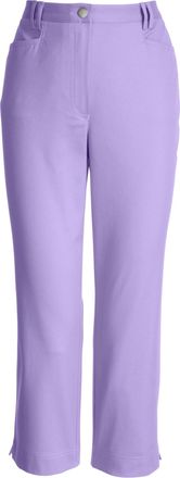 COSMA 7/8-Hose COSMA, Damen, Gr. 19, Kurzgr&ouml;ssen, lila (lavendel), 97% Baumwolle, 3% Elasthan, unifarben, 7/8-L&auml;nge, Hosen 7/8-Hose