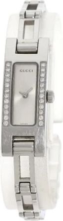 Gucci Pre-owned Watches, female, Gray, Size: ONE SIZE Pre-owned Vintage Wristwatch