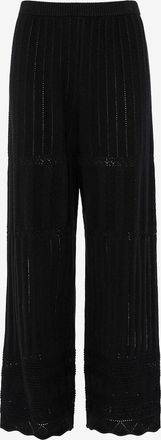 Eres Lochstrick-Hose aus Wolle und Kaschmir Alliage