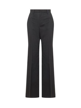 Dsquared2 Black Tailored Flat Front Pants